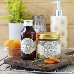 Chemical Free Apricot Body Oil And Body Scrub (Combo Pack) at Qtrove