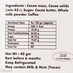 Artisanal Coffee Chocolate Bar at Qtrove