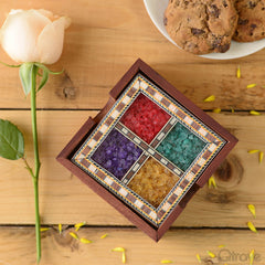 Handmade Stone Dust Coasters at Qtrove
