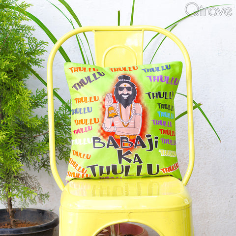 Babaji Ka Thullu Cushion Cover