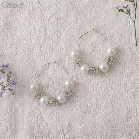 Handcrafted Bali Earring With Pearls