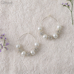 Handcrafted Bali Earring With Pearls at Qtrove