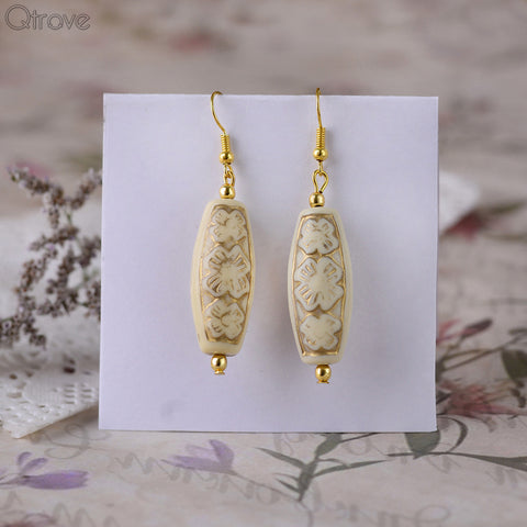 Handcrafted Synthetic Bead Earring