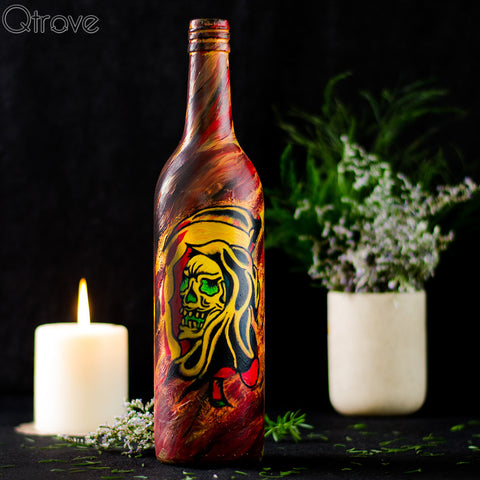 Hand Painted Reaper Bottle