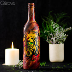 Hand Painted Reaper Bottle at Qtrove