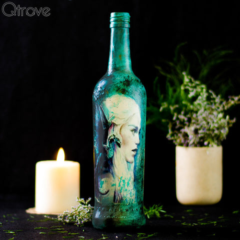 Hand Painted Khaleesi Diaries Bottle