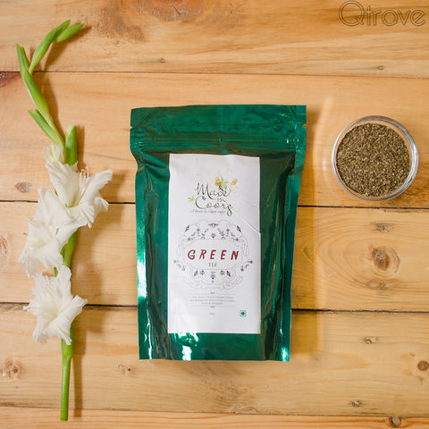 Hand Processed Green Tea Leaves