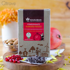 Pomegranate Almond Rocks Chocolate at Qtrove