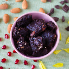 Pomegranate Almond Rocks Chocolate at Qtrove