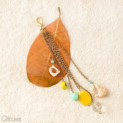 Handcrafted Vitamin Sea Keychain at Qtrove