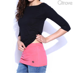 Candy Pink Cotton Belly Band at Qtrove