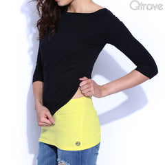 Mellow Yellow Cotton Belly Band at Qtrove