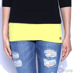 Mellow Yellow Cotton Belly Band at Qtrove