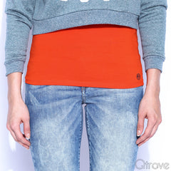 Orange Crush Cotton Belly Band at Qtrove