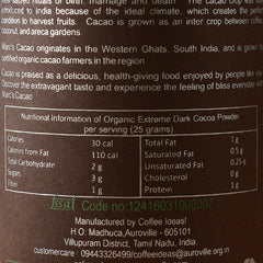 Extreme Dark Organic Cacao Powder at Qtrove
