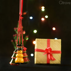 Handcrafted Wooden Christmas Decoration Trees And Snow at Qtrove