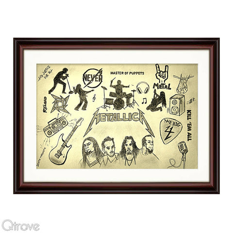 Metallica Wall Frame