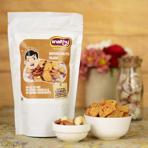 Oil Free Mixed Nuts Rusk