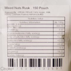 Oil Free Mixed Nuts Rusk at Qtrove