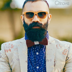 Bern wooden bowtie at Qtrove