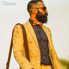 Derby wooden bowtie at Qtrove