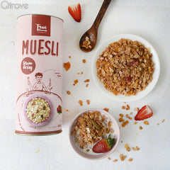 Zero Cholesterol Strawberry Muesli at Qtrove