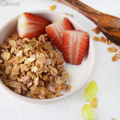 Zero Cholesterol Strawberry Muesli at Qtrove