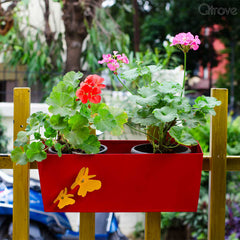Butterfly Railing Planter at Qtrove