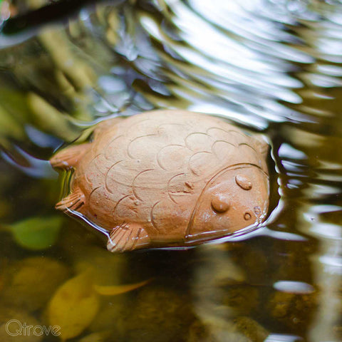 Terracotta Floating Fish