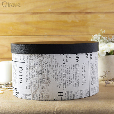 Hat Box (Newspaper) (Set of 6)