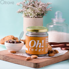 Fresh Chocolate Roasted Almond Fudge at Qtrove