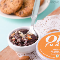 Fresh Chocolate Roasted Almond Fudge at Qtrove