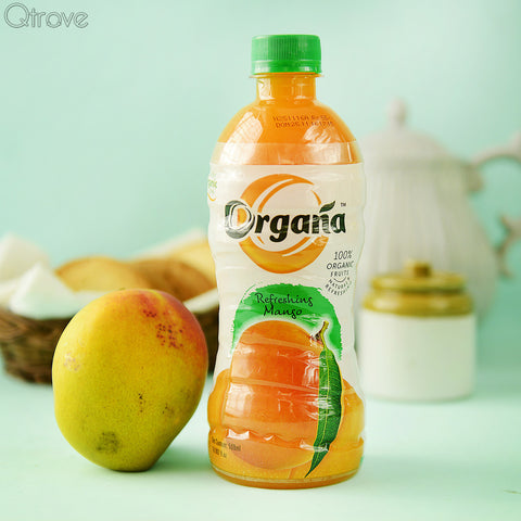 Refreshing Organic Mango Drink