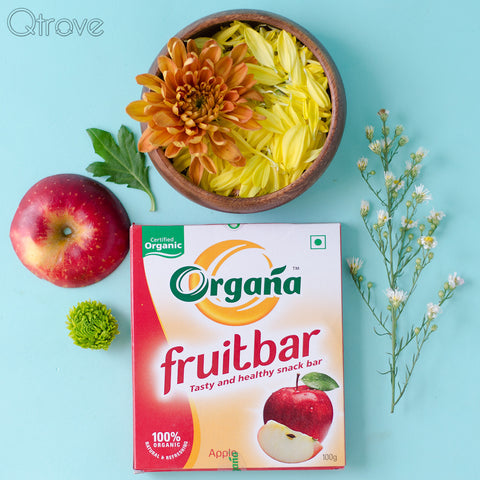 Organic Apple Fruit Bar