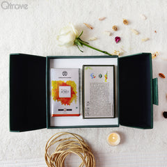 Gift Hamper of Organic Green Tea and Organic Honey (Variation 1) at Qtrove