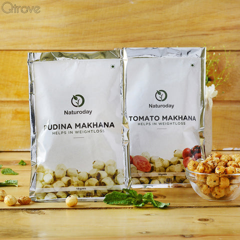 Naturoday Mixed Makhana (Pack of 6) (20 per pack)