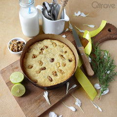 Wholewheat Lemon Walnut Cake at Qtrove