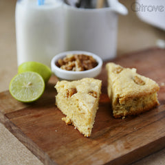 Wholewheat Lemon Walnut Cake at Qtrove