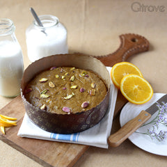 Wholewheat Orange Pista Butter Cake at Qtrove