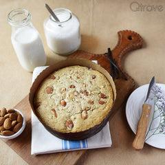 Wholewheat Vanilla Almond Cake at Qtrove