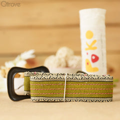 Eco-Friendly Jute Dog Collar Green - XL at Qtrove