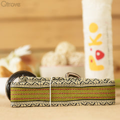 Eco-Friendly Jute Dog Round Collar - Green at Qtrove