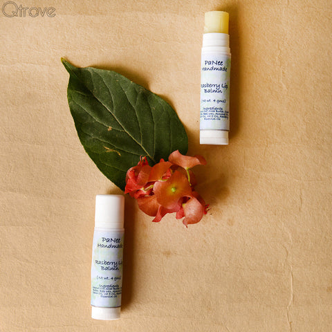 All Natural Rasberry Lip Balm