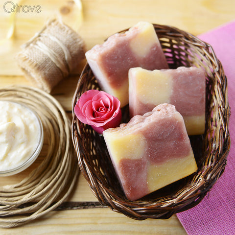 Rose Clay and Yogurt Soap
