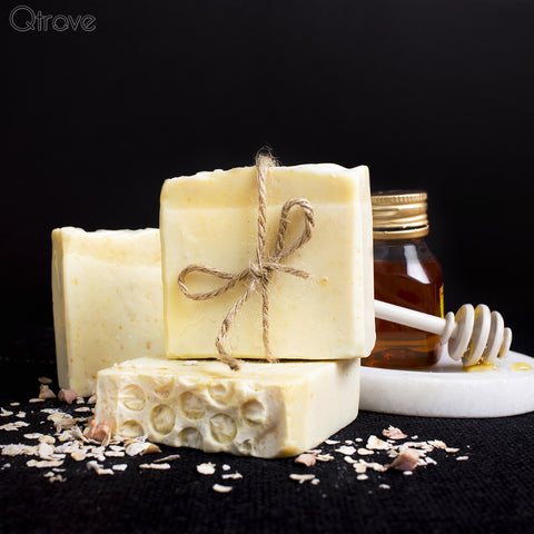 Castile with Honey Oats Soap