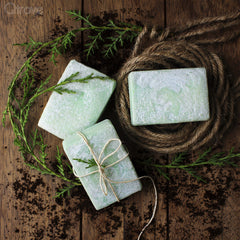 French Green Clay Salt Bar Soap at Qtrove