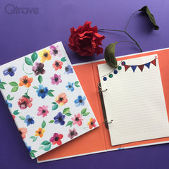 Fleur mini folder notebook at Qtrove