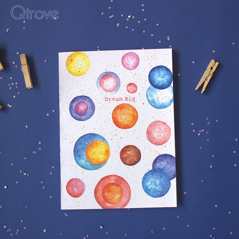 Polka Frenzy: Dream big notebook