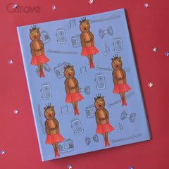Ballet Bear: Doodled Folder at Qtrove