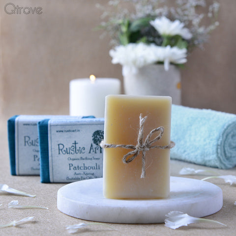 Organic Patchouli Soap (Anti Ageing)
